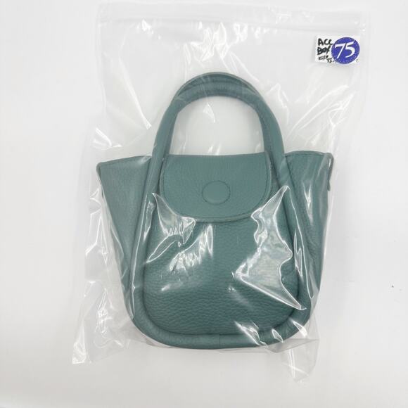 Oliveve Mini Ellis Crossbody Style #638B in Teal Blue Green Buffalo NEW NWT - Picture 7 of 7